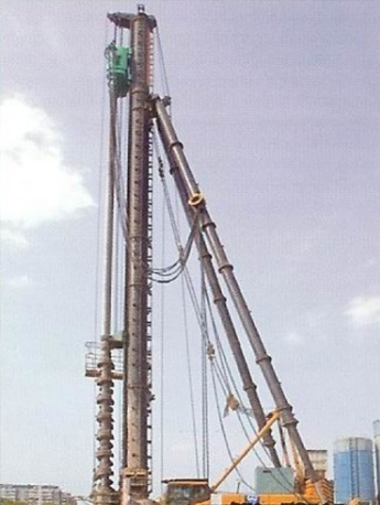 三軸深攪樁機(jī)